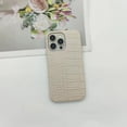 thumbnail image 4 of BINUFF Crocodile Texture Artificial Leather Phone Case, Suitable for iPhone 11/12/13/14/15 Pro Max, 4 of 18
