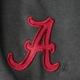 thumbnail image 4 of Women's Colosseum Charcoal Alabama Crimson Tide Campanile Pullover Sweatshirt, 4 of 4