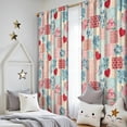thumbnail image 5 of Pioneer Flower Floral Print Pattern Teens Curtains,Teens Insulated Curtains Set Of 2,Bedroom Essentials,Toddler Room Decor 52"x84", 5 of 5
