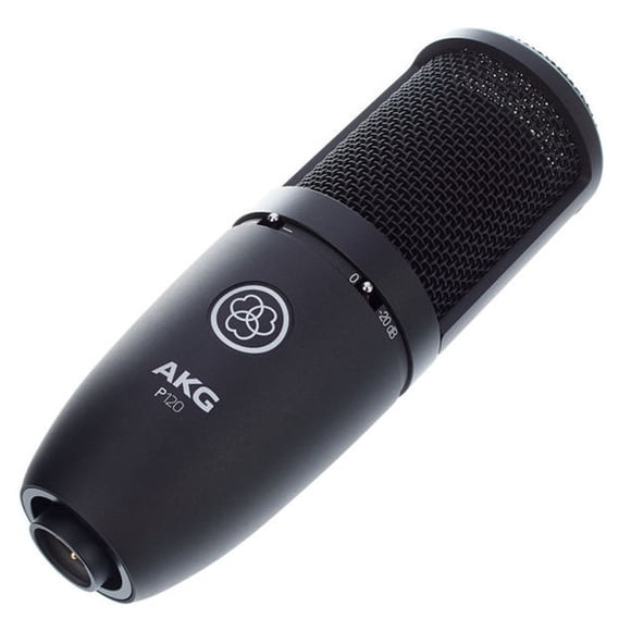 Micrófono AKG P120 Condensador de Diafragma de 2/3 pulgadas Plata