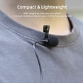 thumbnail image 2 of Micrófono Lavalier Clip-on Lav Mini Micrófono Grabación de Video Living para Insta360 Ac, 2 of 9