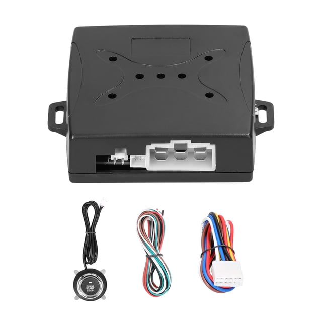 12.0V Car Engine Starts Stop Push Button One-Button Starter Power-Off/Oil Pump/Handbrake Detection Timed Shut Down