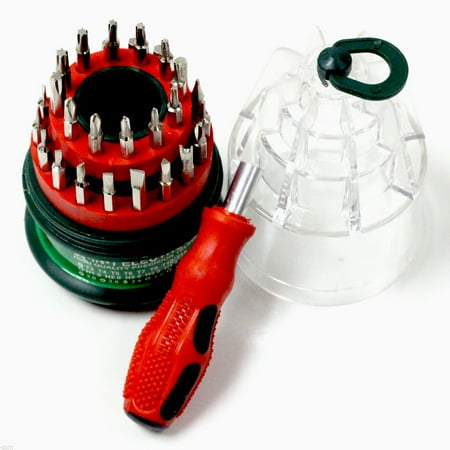 1 Phillips Power Screwdriver Bit - 31 in 1 Mini Screwdriver Bit Set Precision Tools Hex Torx Phillips Phone Repair