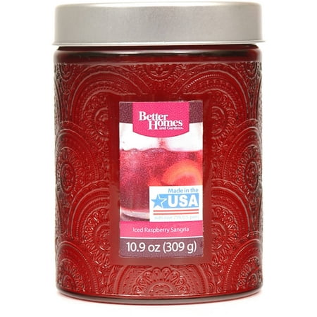 Better Homes and Gardens 10.9-Ounce Candle, Iced Raspberry Sangria
