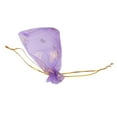 thumbnail image 4 of 100pcs Golden Butterfly Bolsa De Organza Púrpura Bolsa De Regalo De Boda 9x12cm Sunnimix Organza Bolsa, 4 of 8