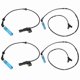 thumbnail image 2 of 4Pcs Front+Rear Car Wheel Speed Sensor for E46 316 318 320 330 Z4 E85 E86 34526752681 34526752682 3, 2 of 5