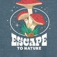 thumbnail image 3 of Instant Message - Escape to Nature - Blooming Mushrooms - Women's Racerback Tank Top, 3 of 6