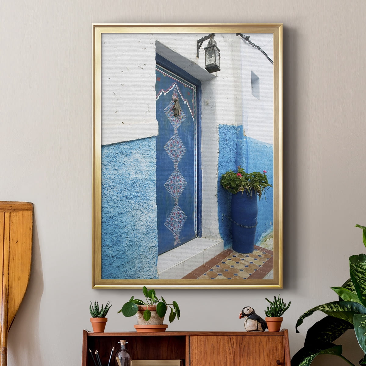 Morocco Door Premium Classic Framed Print - Ready to Hang