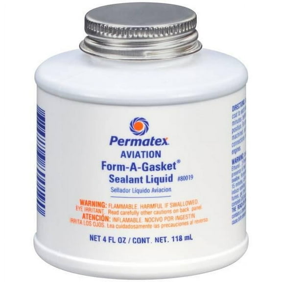 Permatex, Liquid, Aviation Gasket Industrial Sealant, 4 fl oz