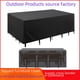 thumbnail image 1 of Cubierta para muebles de jardín y exterior, protector solar para lluvia, cubierta para mesa y silla, cubierta para el hogar al aire libre 210D, 1 of 5