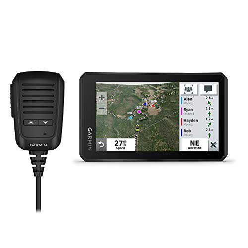 Garmin Tread Navigateur Tout-Terrain Powersport avec Radio pour Balade en Groupe, Suivi de Groupe et Communication Vocale, Écran de 5,5 Pouces, 010-02406-00