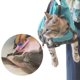 thumbnail image 4 of Bolsa de aseo para gatos Cinf azul con bozal para gatos de 3,5 a 5,5 kg, 4 of 8