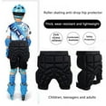 thumbnail image 4 of 3D Protection Hip Butt EVA Paded Short Pants Protective Gear Guard Impact Pad Ski Ice Skating Snowboard Black, 4 of 6