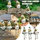 thumbnail image 4 of Toystoory Decoración de granja de pollos, esculturas de paisajes hechas a mano DIY de escritorio, patio, regalos decorativos para el hogar, accesorios Artesanía Verde Toystoory HA012178-01, 4 of 6
