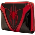 thumbnail image 3 of Wallet Loungefly Marvel Miles Morales Cosplay Ziparround, 3 of 5