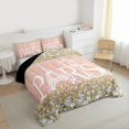 thumbnail image 3 of Homewish Eiffel Tower Bedding Comforter Set 2pcs for Teens Boys Girls,Romantic Paris Twin Comforter Sets Microfiber,Bling Glitter Breathable Bedding Set,Microfiber Bedroom Decor,Reversible, 3 of 8