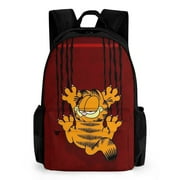 TKBIIUDS Garfield Kids Backpacks School Bag Boys Girls Backpack Travel Daypack Bookbags for Primary Elementary High School