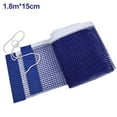 thumbnail image 3 of LEFU for Portable Table Tennis Replacement Net Indoor Outdoor Ping Pong Net Frame 180CM Length 15CM Width Black No Ball Included, 3 of 9