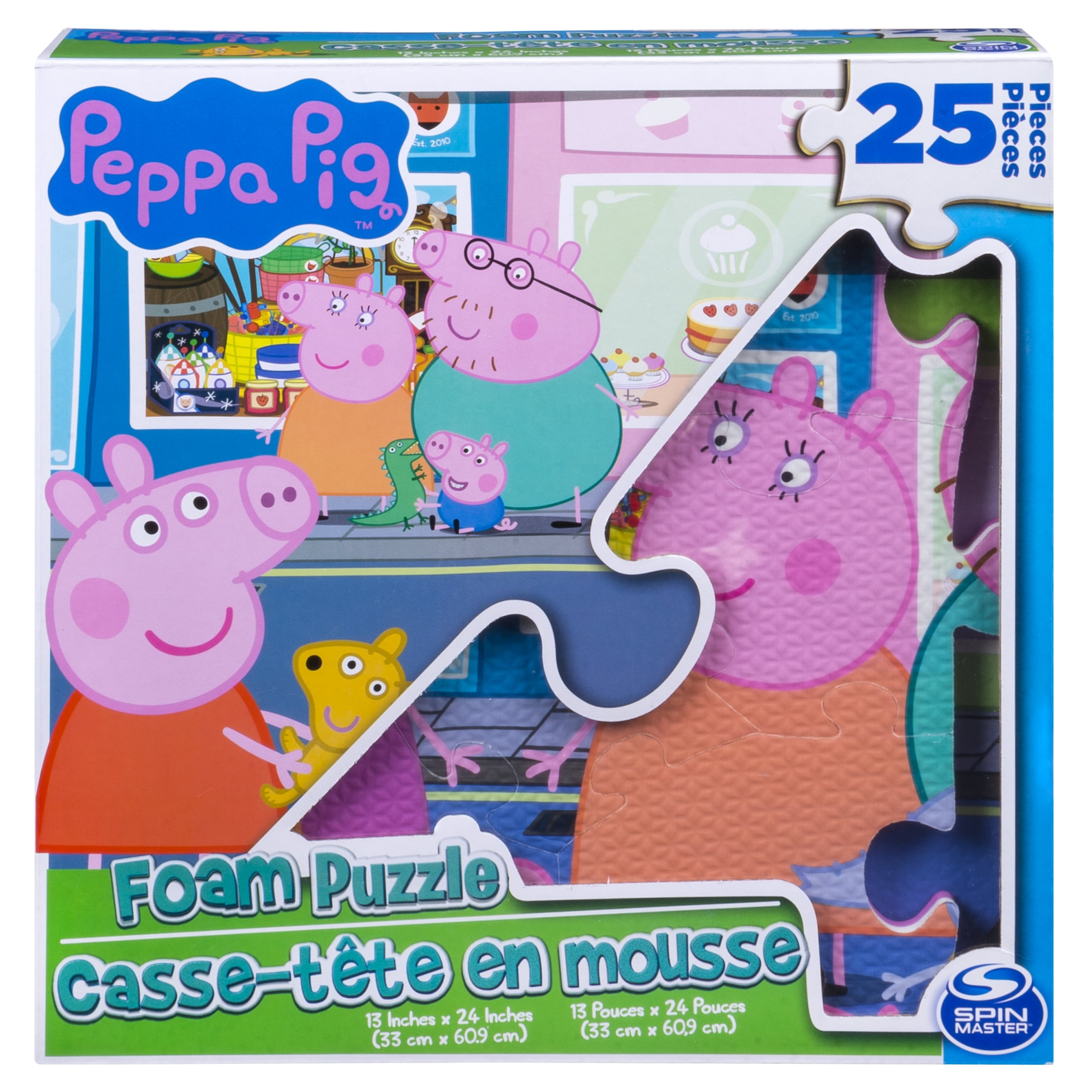 Peppa Pig 25Piece Foam Puzzle
