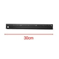 thumbnail image 7 of Cutting Ruler Metal Crafting Ruler Stainless Steel Handmade Sturdy Anticutting Portable Leather Ruler Cutting Auxiliary Ruler 30cm, 7 of 7