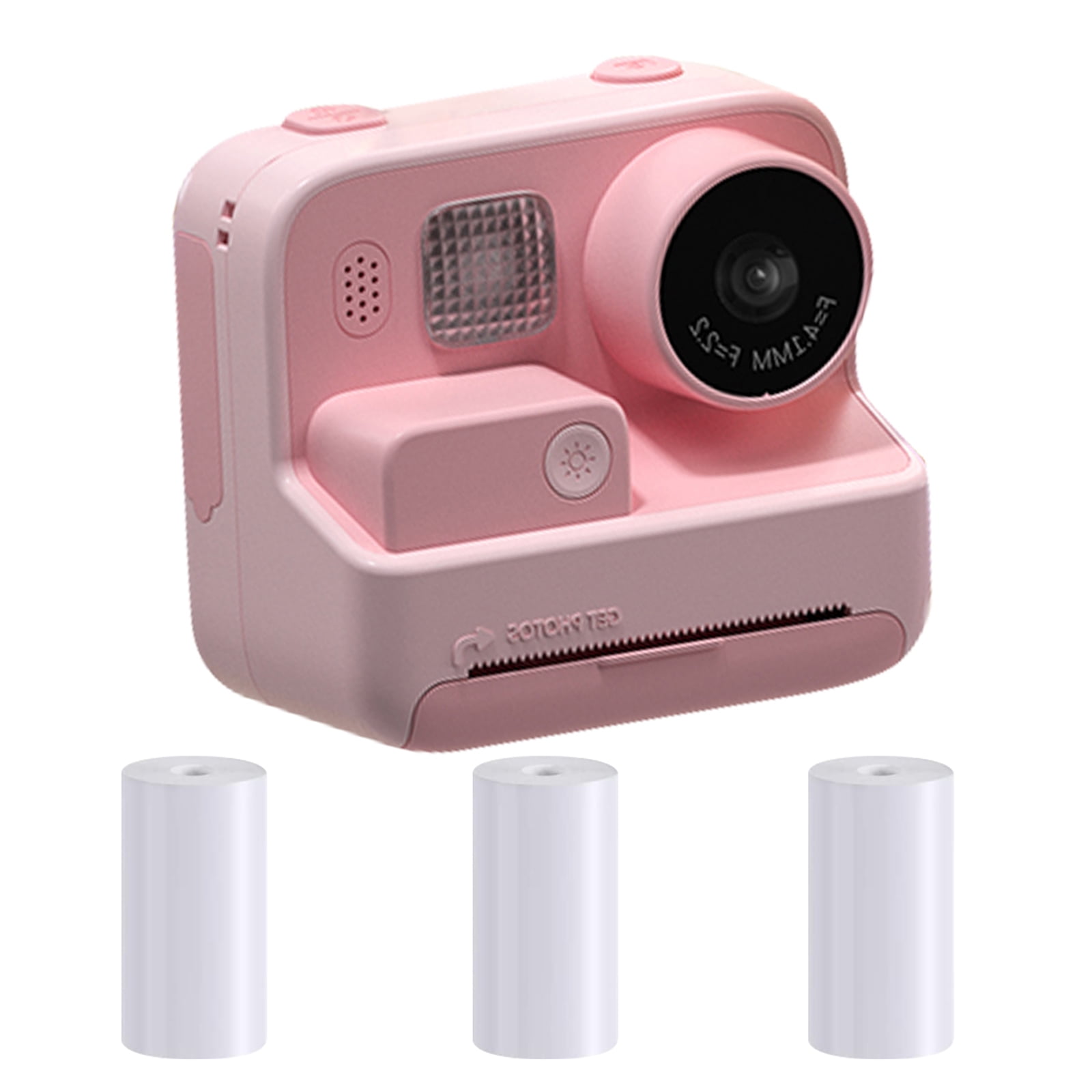 Instant Camera For Kids 1080p Hd Digital Print Camera 2.4 - Temu