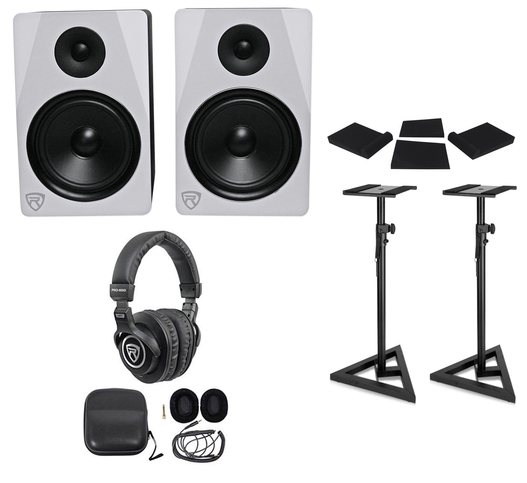 rockville powered monitors