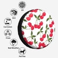 thumbnail image 6 of Kdxio Cherry for Tire Cover Wheel Protectors Tyre Covers Weatherproof Wheel Covers Universal Fit for Trailer Rv SUV Truck Camper Travel Trailers 17 inch, 6 of 8