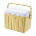 thumbnail image 2 of koolsoo Box 6L Airtight Hot/Cold Retention for Camping Picnic Barbecue White Yellow, 2 of 9