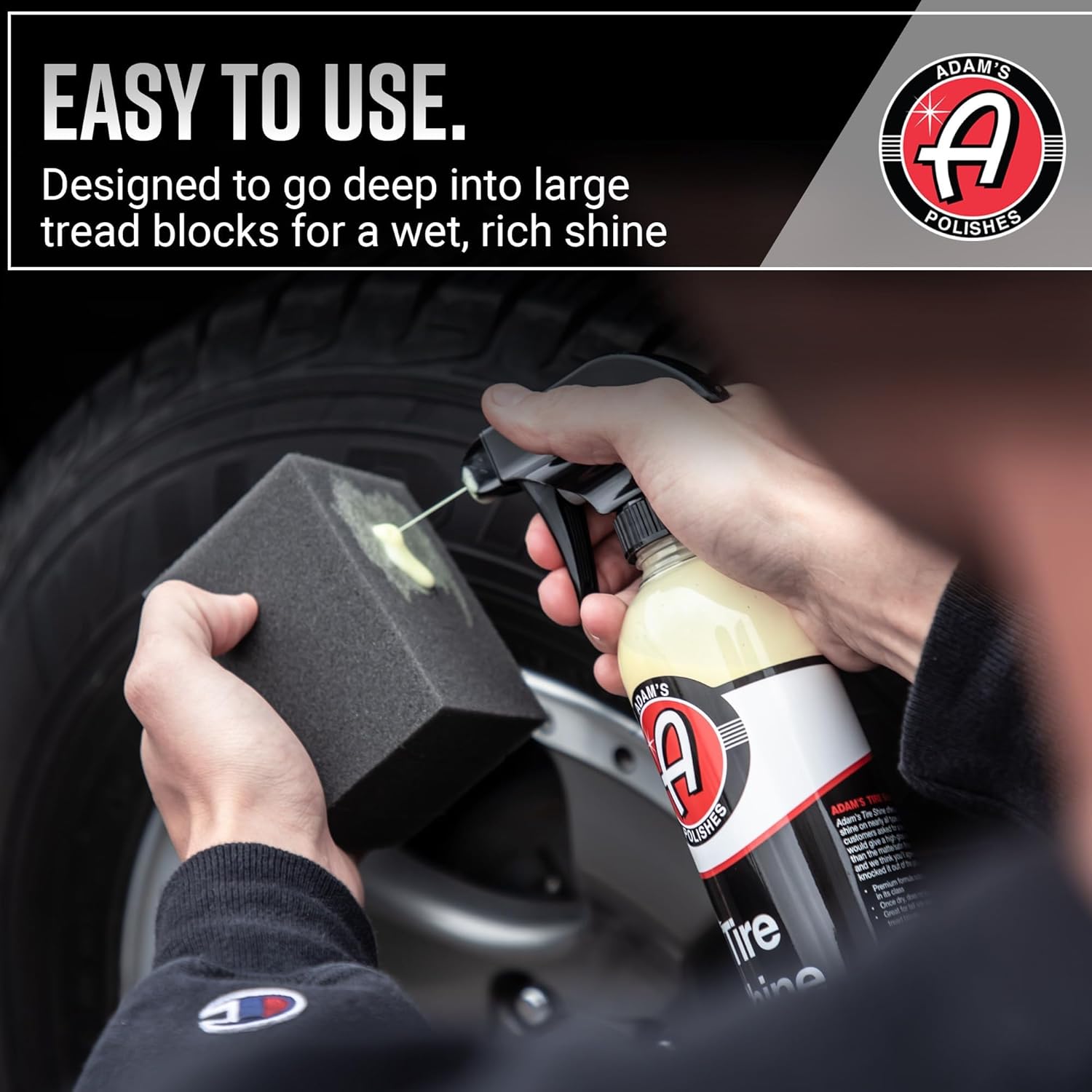 Adam's Polishes Tire Shine with SiO2 - 16oz photo 6