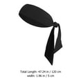 thumbnail image 4 of SHISUYAN Sweat Headband Sports Tie Headband Nonslip Workout Headband for Women Men, 4 of 6