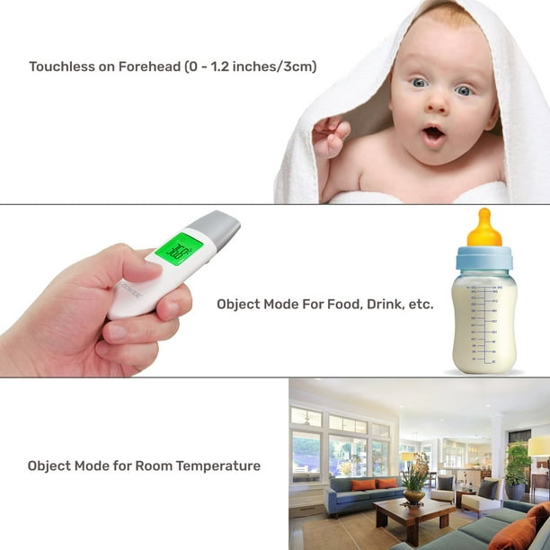 TD® Thermomètre frontal numérique pour bébé - enfants - adultes hygién –