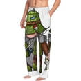thumbnail image 6 of Rocae Fishing Gnome Mens Pajama Pants Pj Pants Mens Lounge Pants-X-Large, 6 of 6