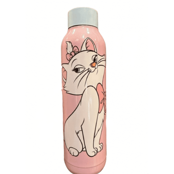 Disney Parks Aristocats Marie Tres Chic Stainless Steel Water Bottle New