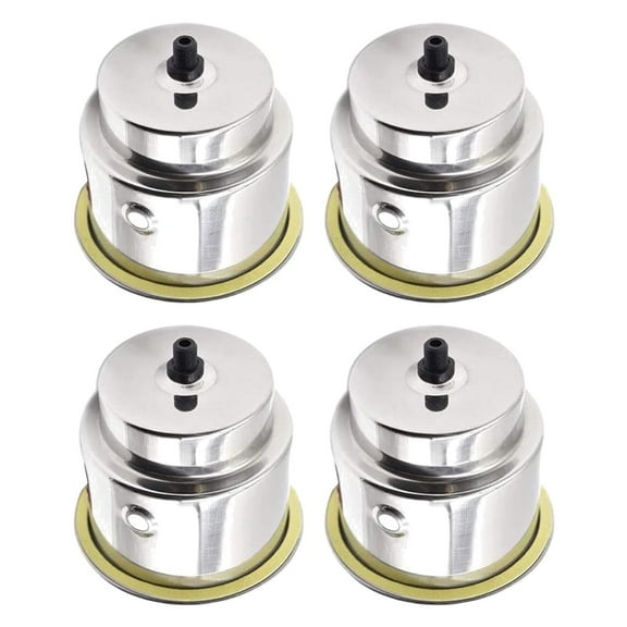 Marine City Drink Cup Holder with Drain, Stainless Steel, Red LED Light, Durable Corrosion-Resistant Easy Installation, for Boats Poker Tables Yachts Ships, 4-Pack