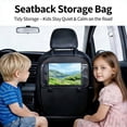 thumbnail image 2 of Car Seat Back Organizer with Tablet Holder – Fits 7–11” Tablets, Durable Oxford Kick Mat, Multi-Pocket Storage for Travel, Road Trips & Family Trips with Kids, 2 of 9