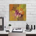 thumbnail image 5 of Epic Graffiti 'Small Bouquet I' by Silvia Vassileva, Canvas Wall Art, 18"x18", 5 of 8