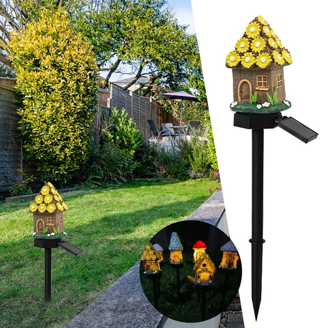 Boreal Craft Solar Powered Small Lights Resin Lights New Courtyard Lights Tree Lights Cartoon Lights Lights And Floor Mounted Lights Motion Light Oil Lamp Parts Study Light for Desk for Kids Drop