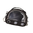 thumbnail image 2 of Bolsa de viaje para hámster, estuche de viaje para ratones, bolsa para exteriores para mascotas, hurones, bolsa de transporte para mascotas pequeñas, Negro, 2 of 8