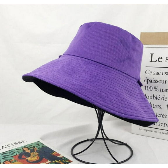 COCOpeaunt Unisex Summer Foldable Bucket Hat Women Outdoor Sunscreen Cotton Fishing Hunting Cap Men Basin Chapeau Sun Prevent Hats Present
