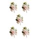thumbnail image 1 of Sonducket Flor artificial de boda de larga duración - de ramillete de boda de bajo mantenimiento rosa claro Type2 NO2, 1 of 6