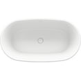 thumbnail image 6 of Kohler  60 x 34 in. Memoirs Freestanding Bath with Center Toe-Tap Drain, 6 of 7