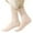 Light Pink, variant on QUOTAY Winter Thermal Socks Extra Warm Lined for Cozy Indoor Outdoor Sleeping Slipper Socks for Women Soft Mid Calf Stockings for Cold Weather Beige，One Size