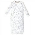 thumbnail image 3 of Touched by Nature Unisex Baby Organic Cotton Gowns, Constellation, Preemie/Newborn, 3 of 4