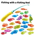 thumbnail image 4 of Juego de juguete de pesca TEMI 51 Fish Bath Playset para niños de 3 a 8 años, 4 of 8