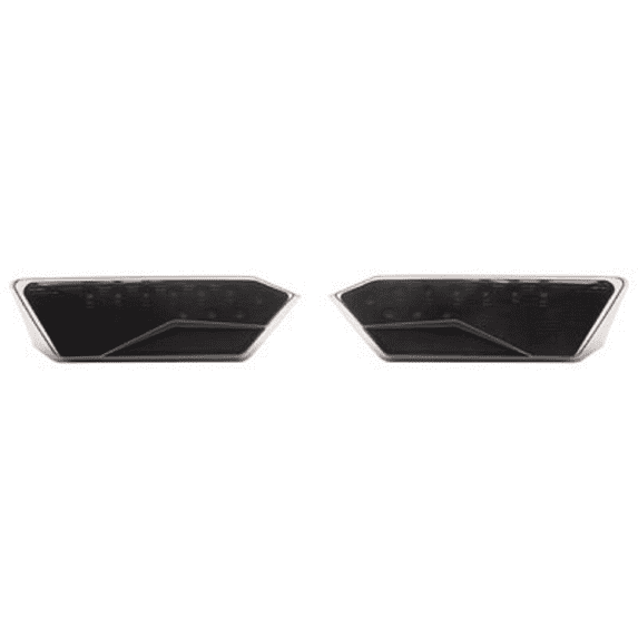 LED Tinted Taillights Compatible With Polaris RANGER RZR XP Turbo EPS 2016-2018