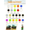 thumbnail image 6 of Samurai 2-Part Polyurethane Spray Paint for Farm Equipment - 11.3 Ounce UV Resistant and Rust Resistant Polyurethane Spray (FLAT GREEN, Pack of 6 Cans), 6 of 6