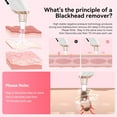 thumbnail image 3 of CCNZZITSHT Electric Blackhead Remover Vacuum 4 Suction Power Mode Blackhead Remover Tool Black Head Remover for Face Whitehead Remover with Heating Mode, 3 of 7