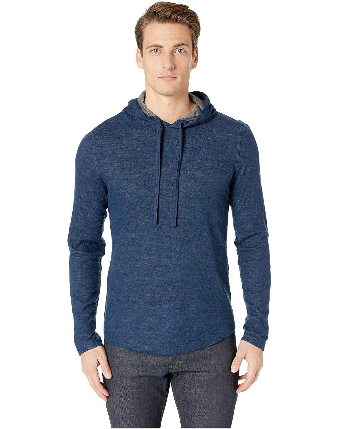 vince double knit hoodie