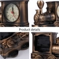 thumbnail image 3 of FELTECHELECTR Reloj despertador con forma de tren para decoración de habitaciones infantiles y hogares., 3 of 3