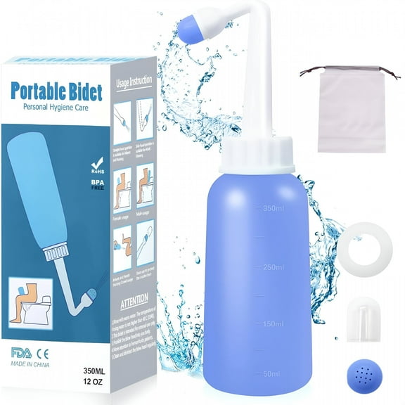 ACDANC Peri Bottle for Postpartum Care | Upside Down Peri Bottle,Portable Bidet for Perineal Recovery and Cleansing After Birth 12OZ/350ml